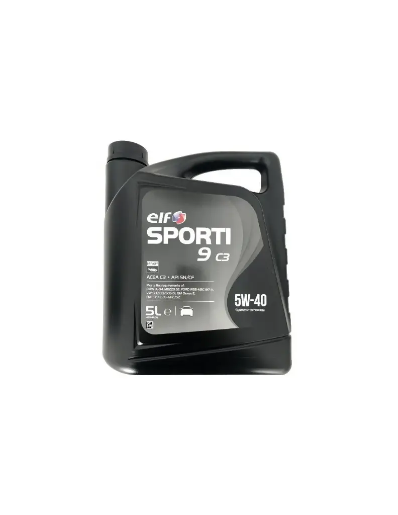 Garrafa 5L ELF Sporti 9 5W40 C3